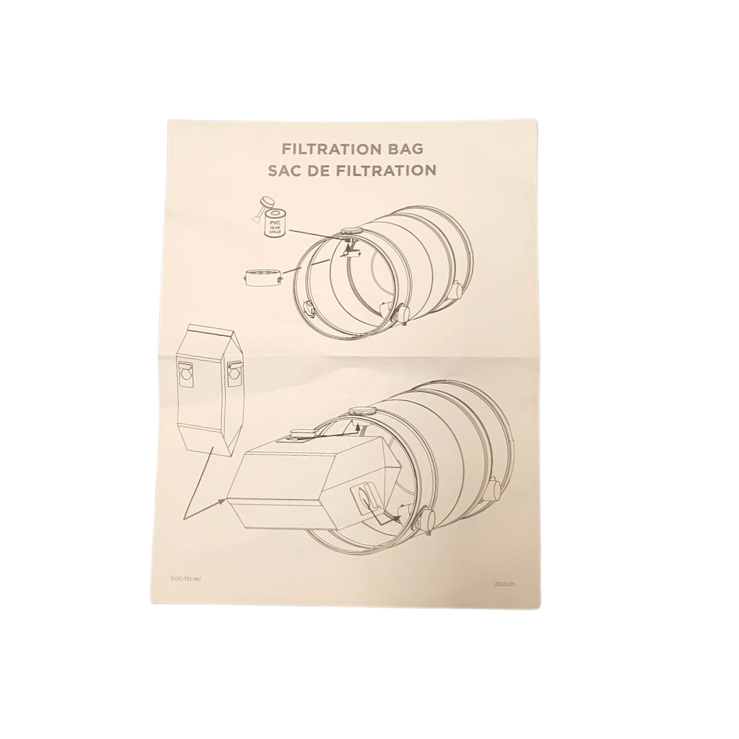 Atlis 2 hole paper bag instruction