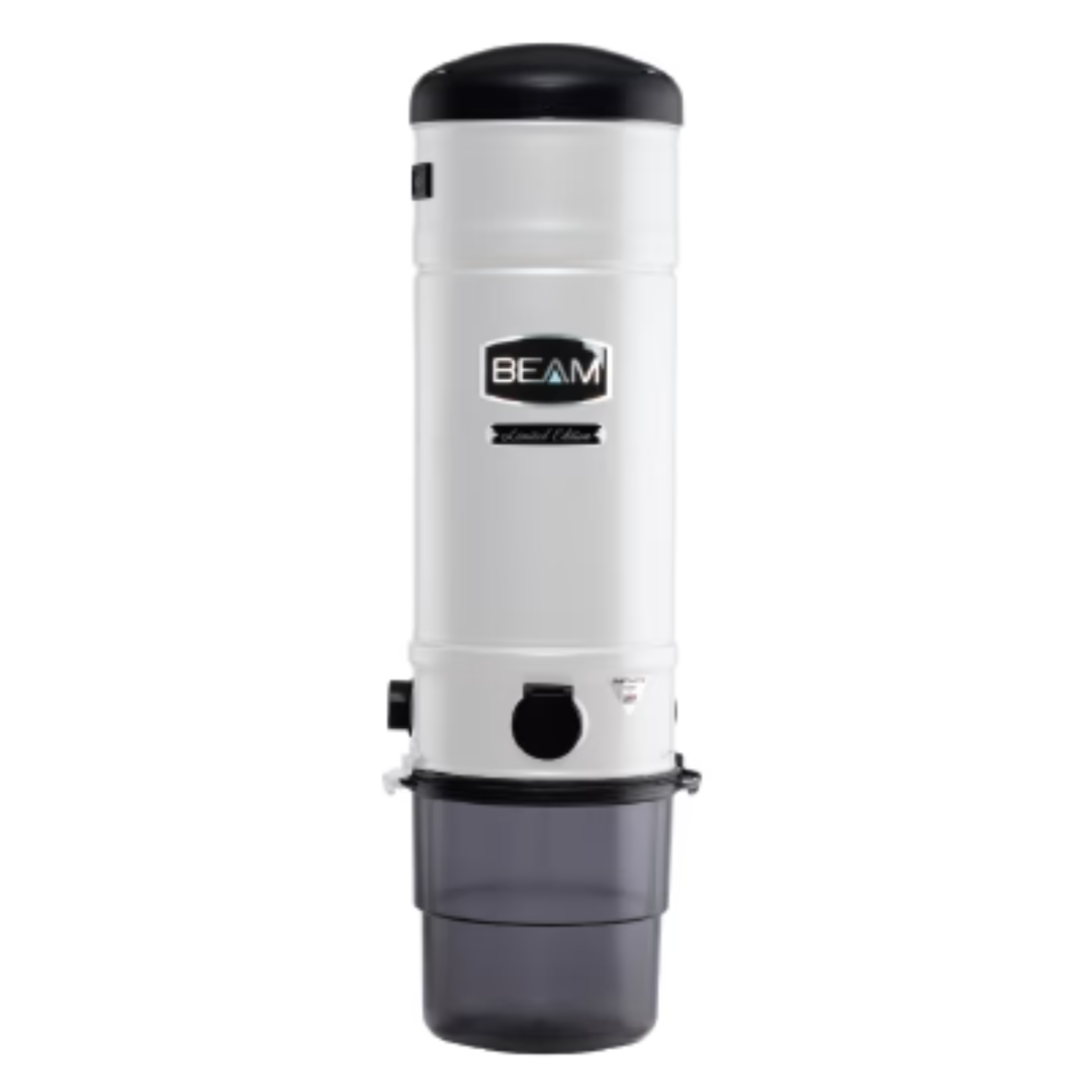 Beaml imited edition white central vacuum unit