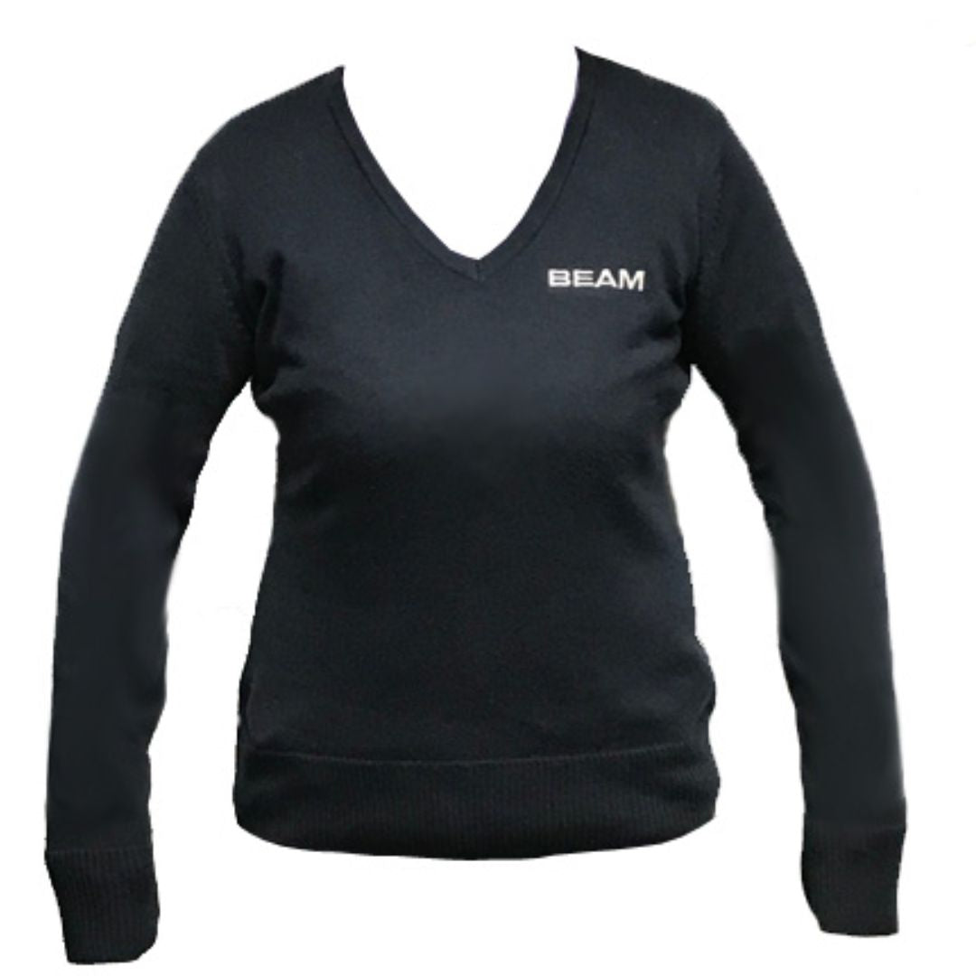 Ladies V Neck Jumper